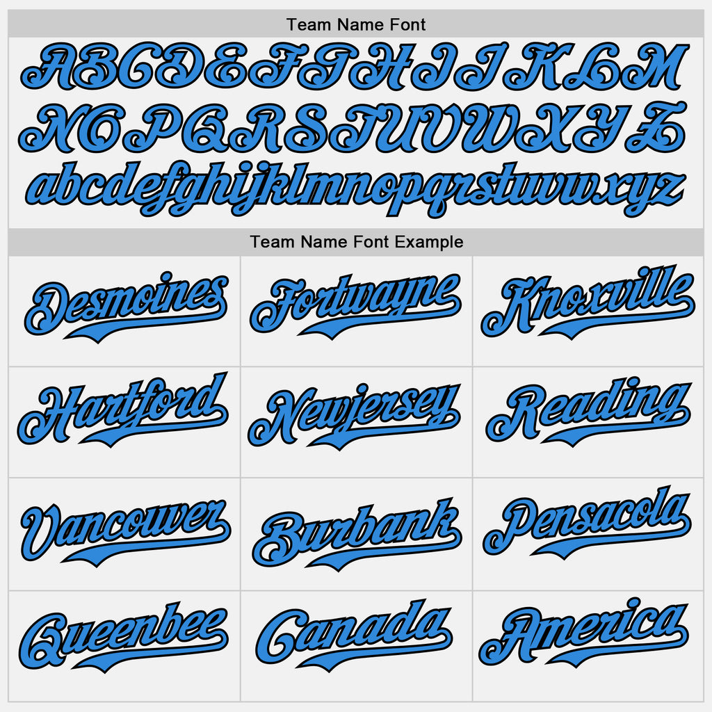Custom White Electric Blue Pinstripe Black Authentic Two Tone Baseball Jersey