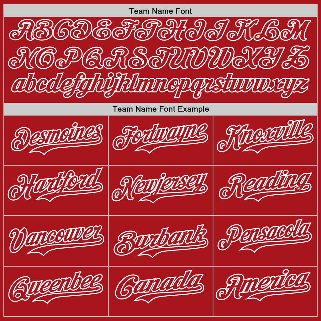 Custom Red White Pinstripe White Authentic Two Tone Baseball Jersey