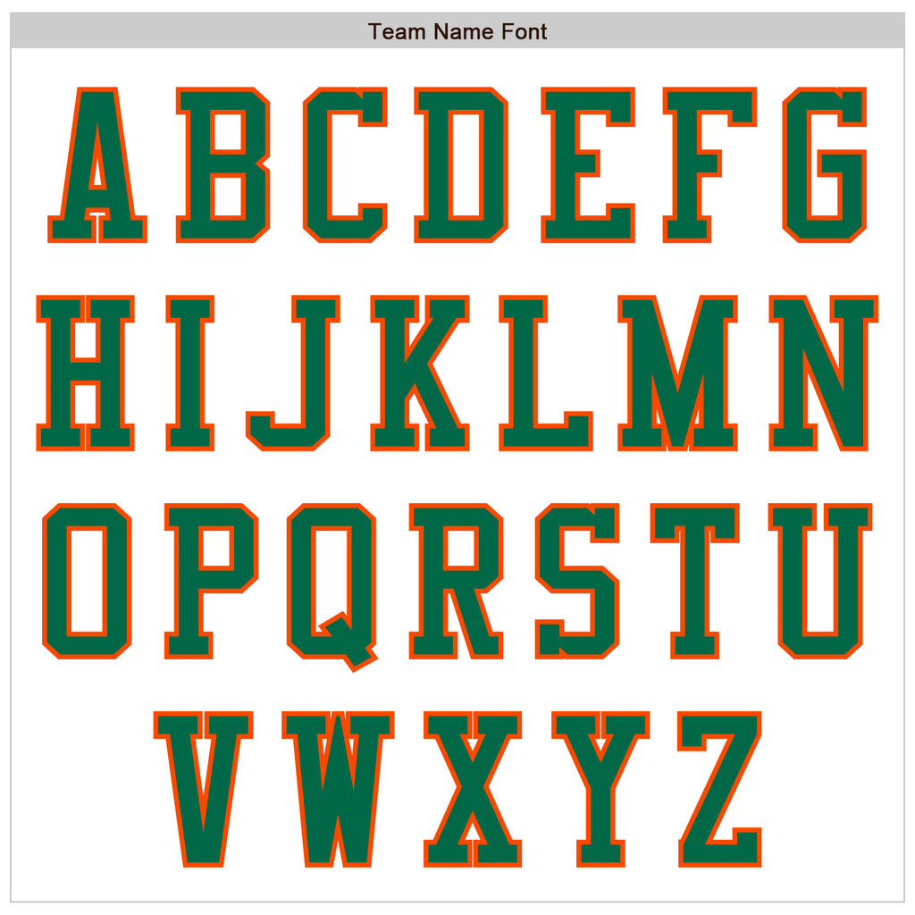 Custom White Kelly Green-Orange Authentic Baseball Jersey