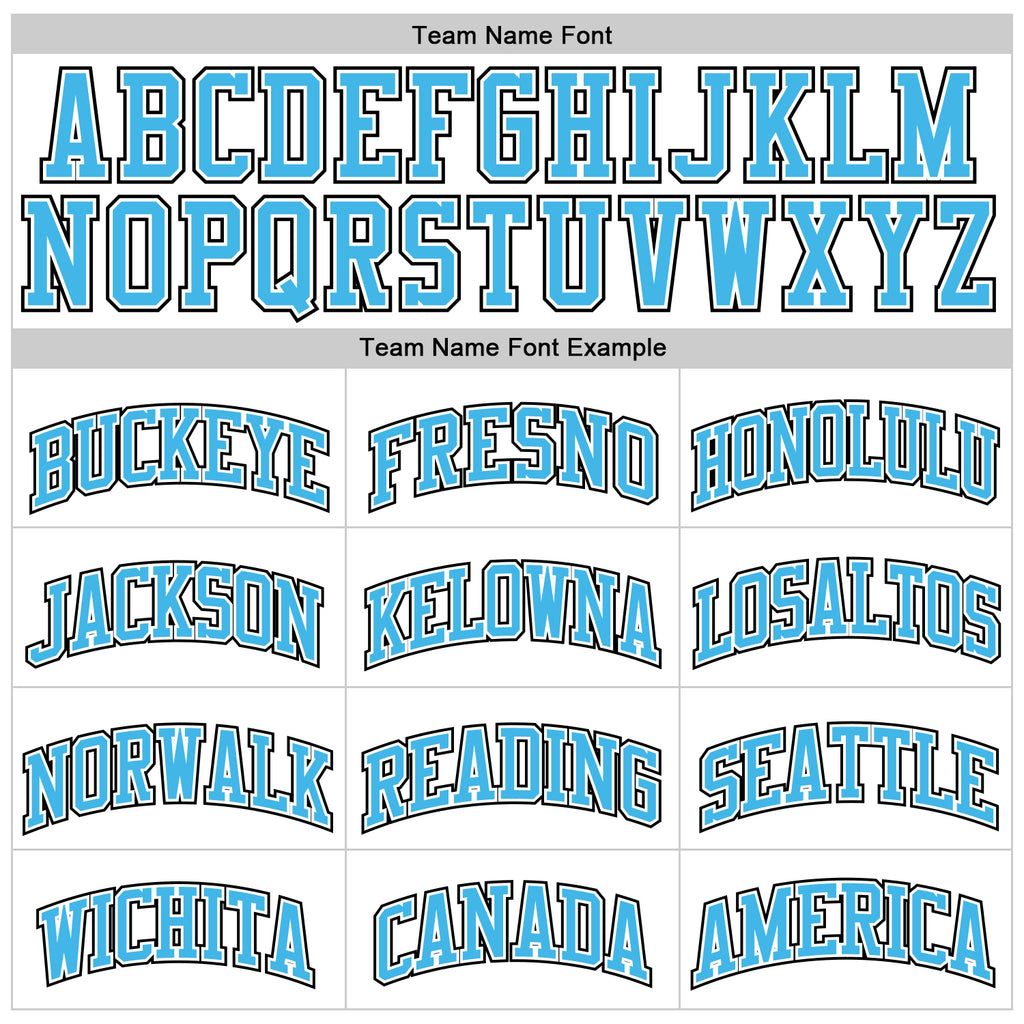 Custom White Black Pinstripe Sky Blue Authentic Basketball Jersey