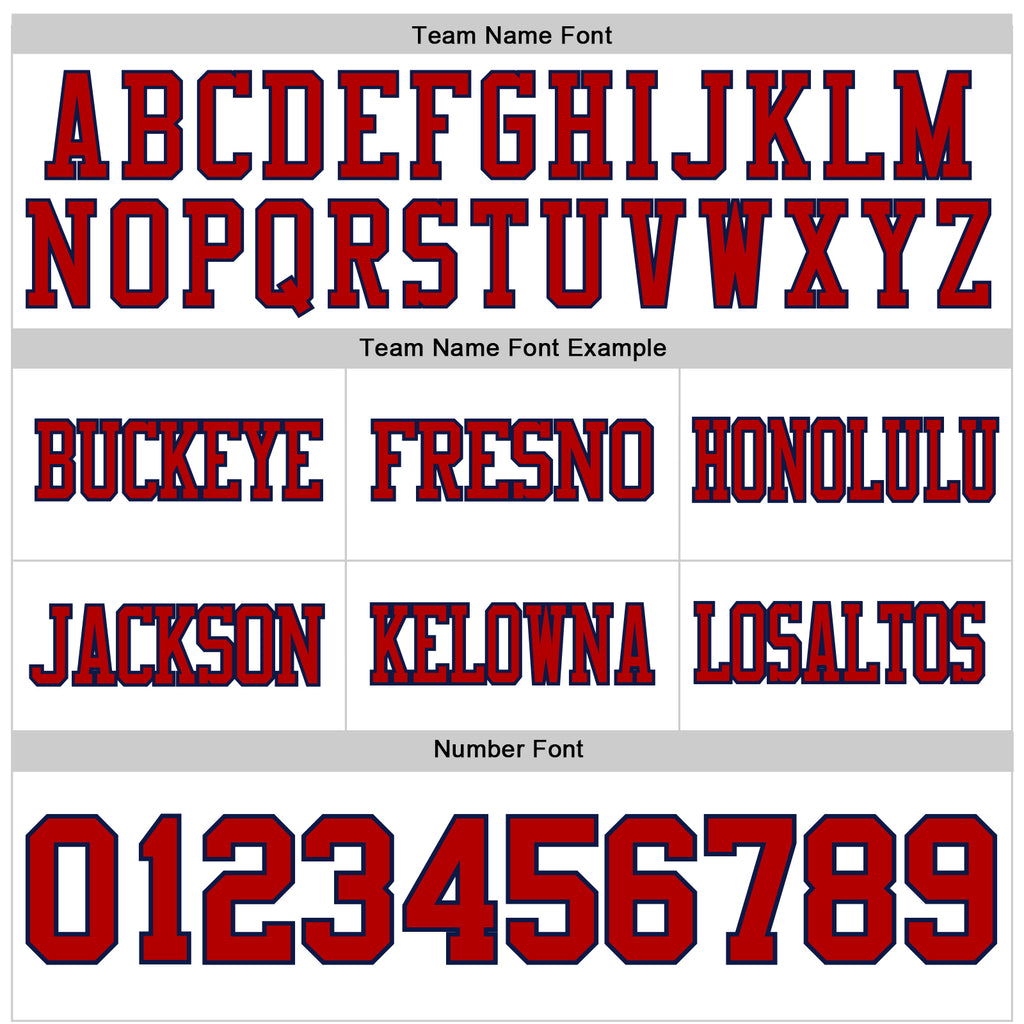Custom White Red-Navy Mesh Authentic Football Jersey