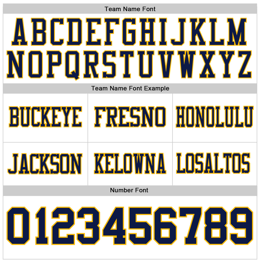 Custom White Navy-Gold Mesh Authentic Football Jersey