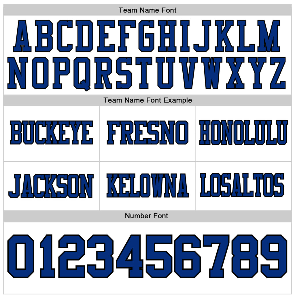 Custom White Royal-Black Mesh Authentic Football Jersey