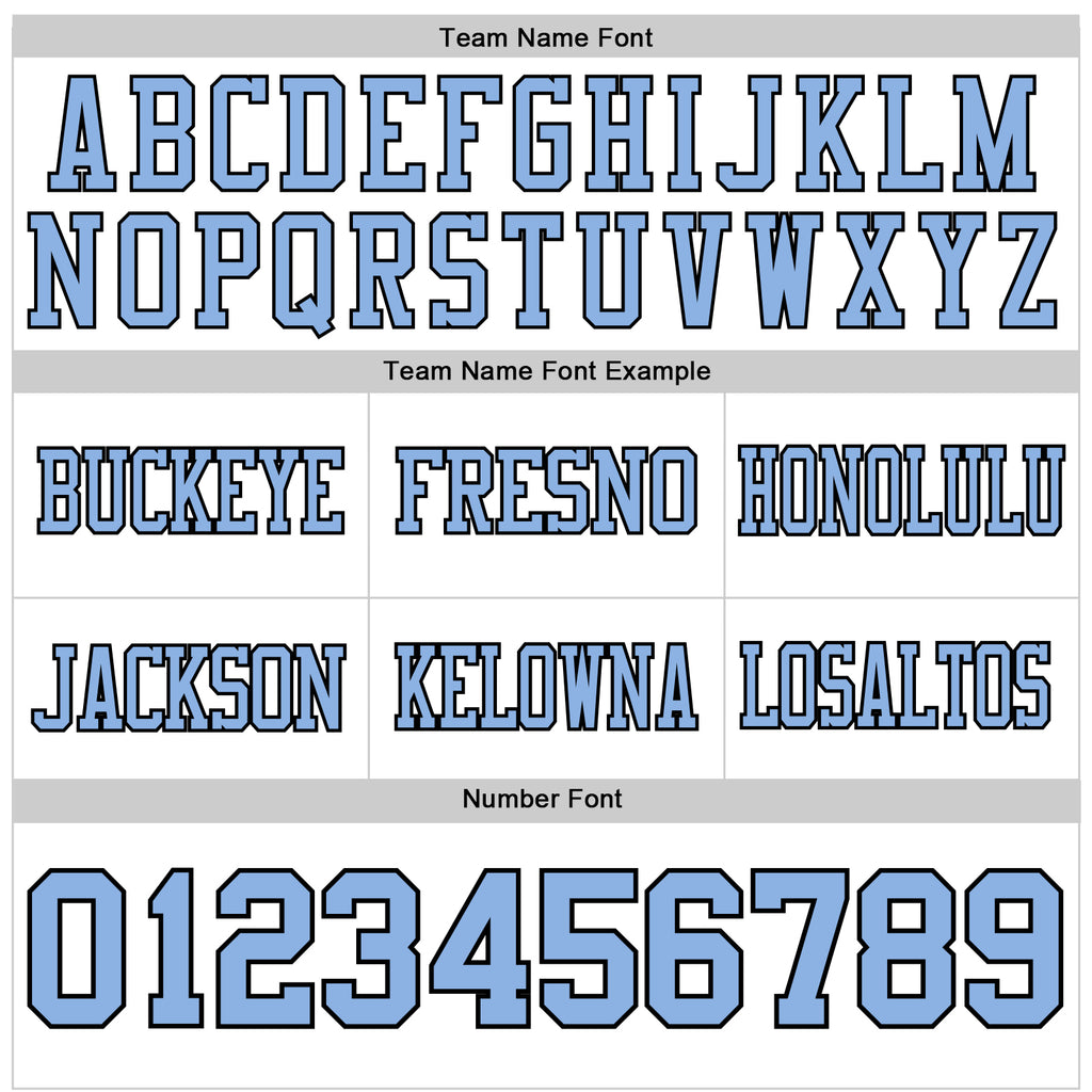 Custom White Light Blue-Black Mesh Authentic Football Jersey