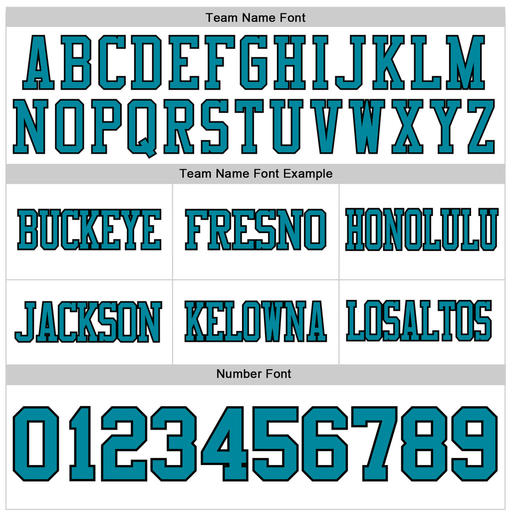 Custom White Teal-Black Mesh Authentic Football Jersey