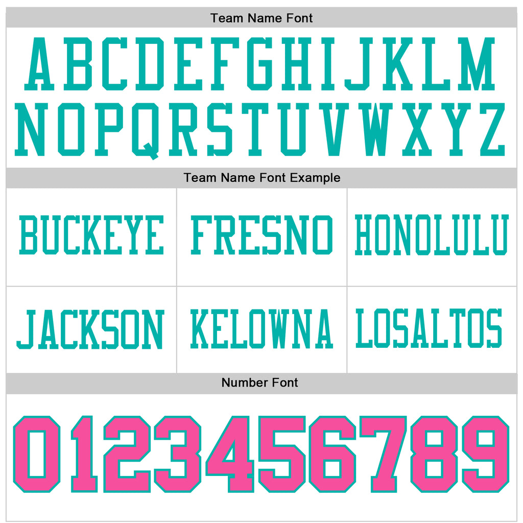 Custom White Pink-Aqua Mesh Authentic Football Jersey