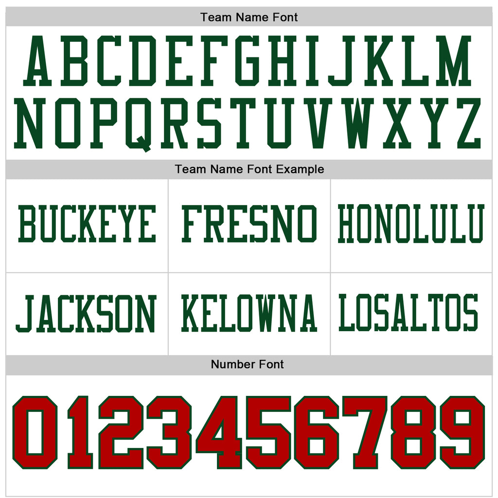 Custom White Red-Green Mesh Authentic Football Jersey