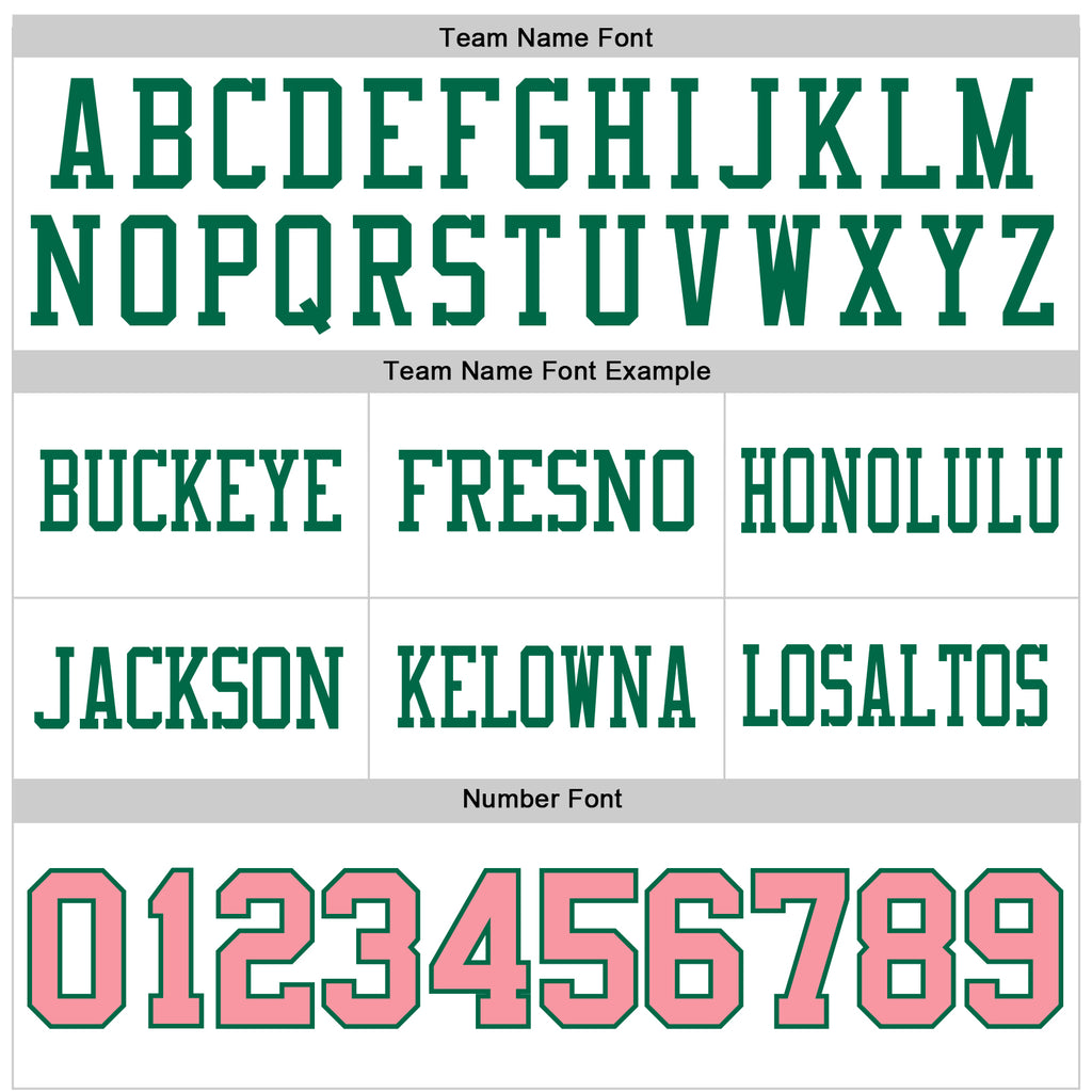 Custom White Medium Pink-Kelly Green Mesh Authentic Football Jersey