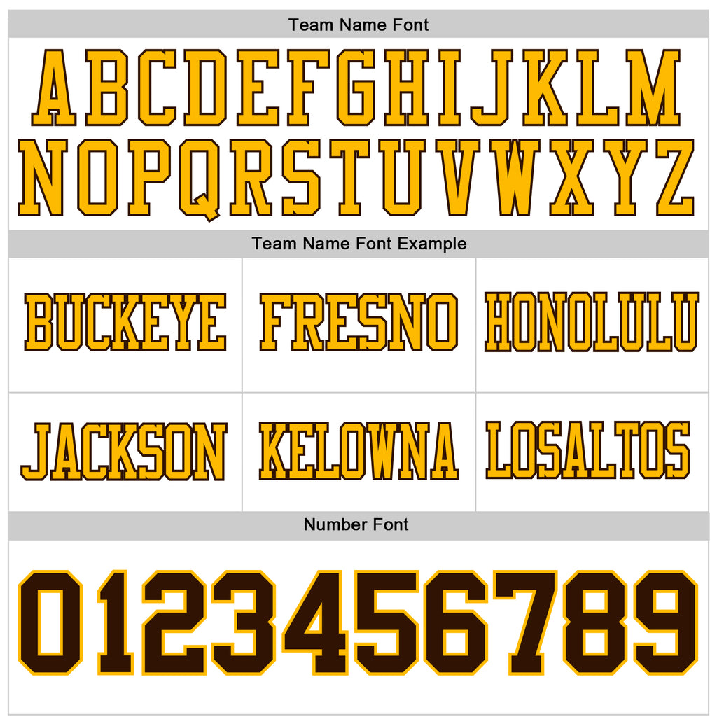Custom White Brown-Gold Mesh Authentic Football Jersey