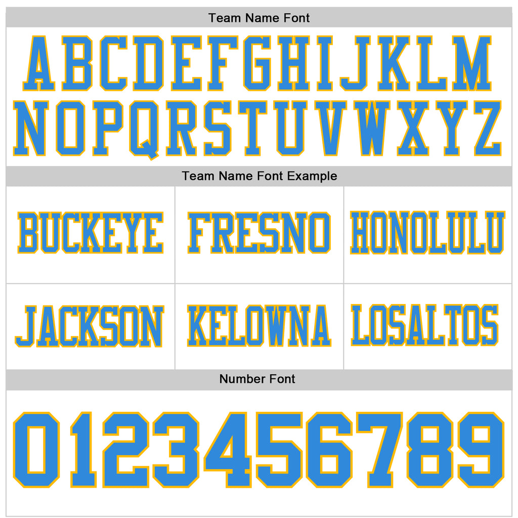 Custom White Powder Blue-Gold Mesh Authentic Football Jersey