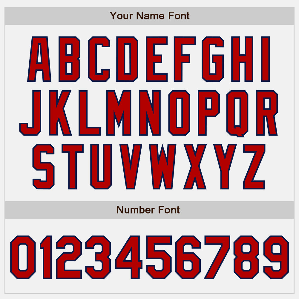 Custom Stitched White Red-Navy Baseball Pullover Sweatshirt Hoodie