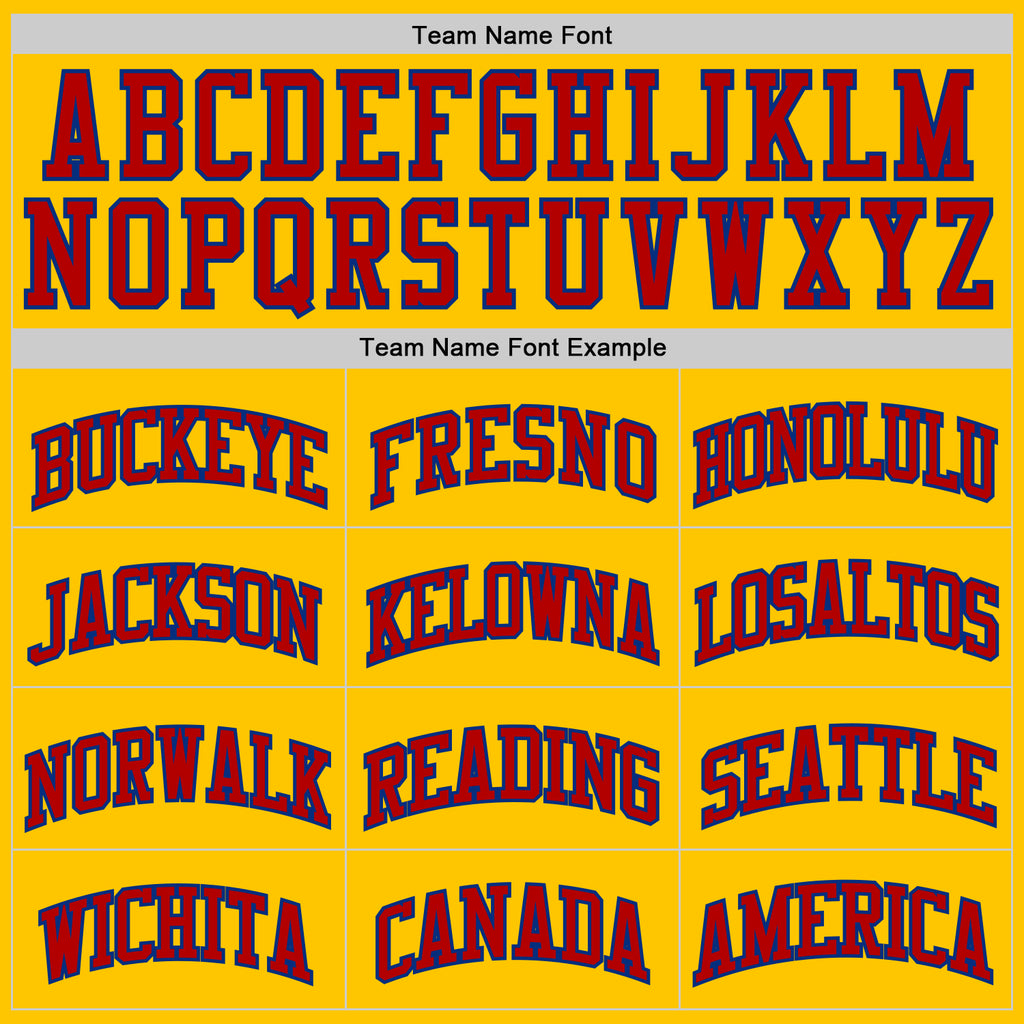 Custom Yellow Red-Royal Authentic Basketball Jersey