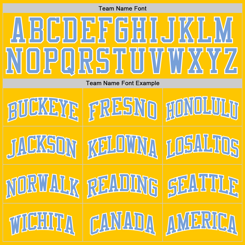 Custom Yellow Light Blue-White Authentic Basketball Jersey