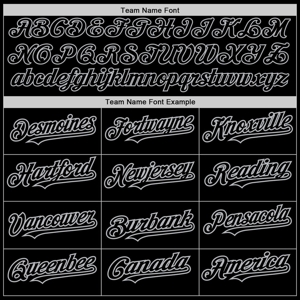 Custom Black Gray 3D Pattern Design Abstract Splatter Grunge Art Authentic Baseball Jersey