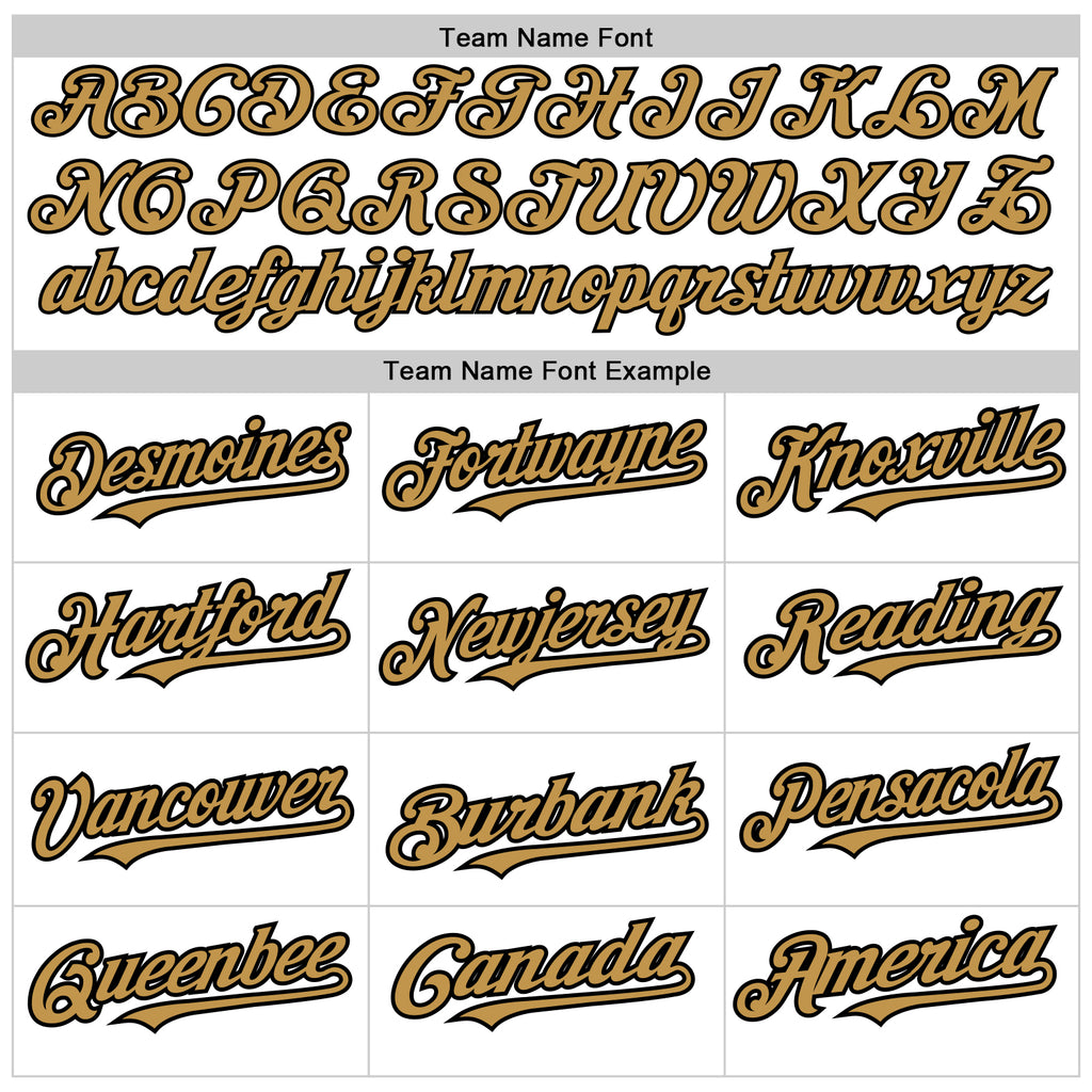 Custom White Old Gold-Black 3D Pattern Design Abstract Splash Authentic Baseball Jersey