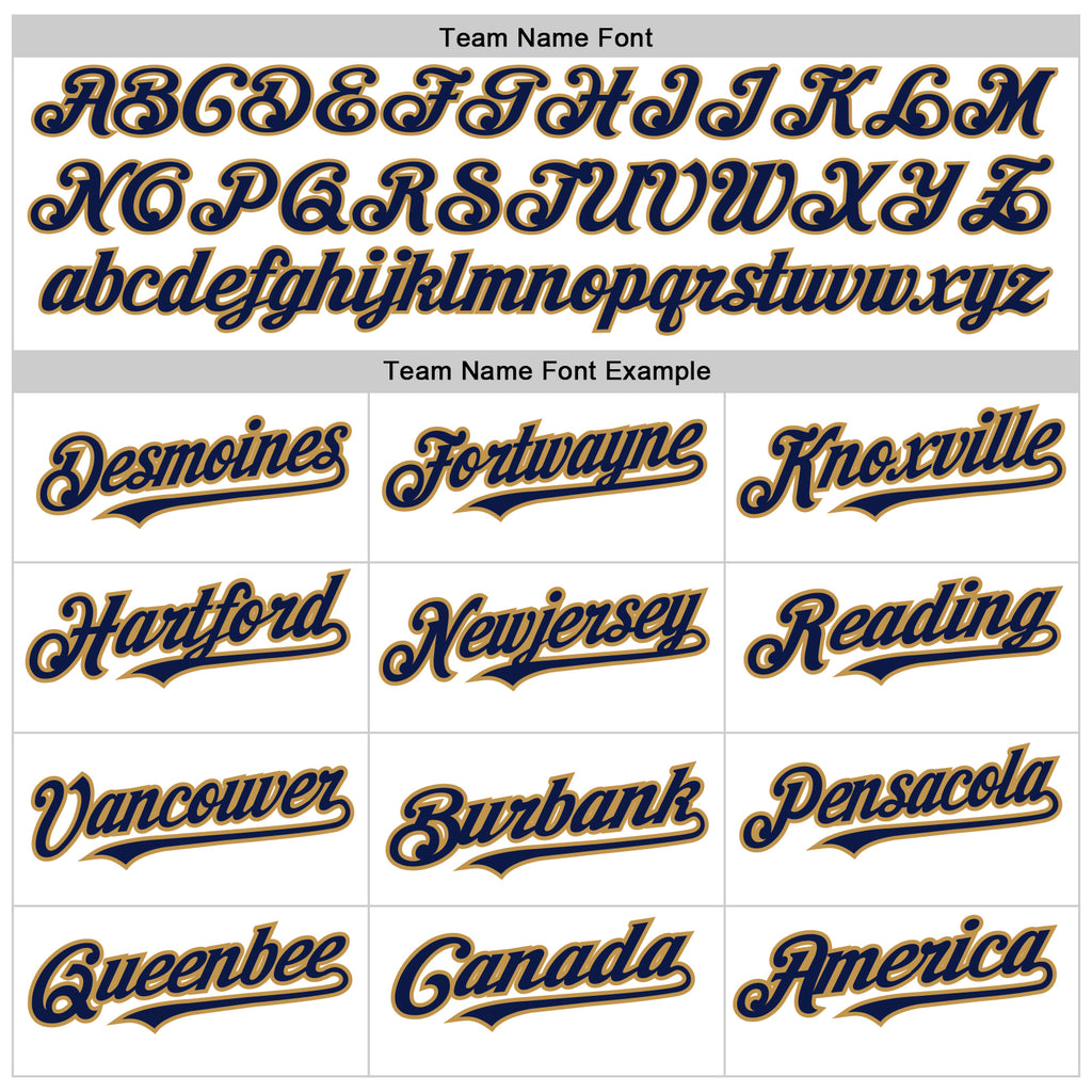 Custom White Navy-Old Gold 3D Pattern Design Abstract Splash Authentic Baseball Jersey