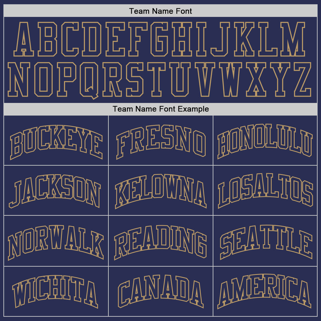Custom Navy Navy-Old Gold Authentic Throwback Basketball Jersey