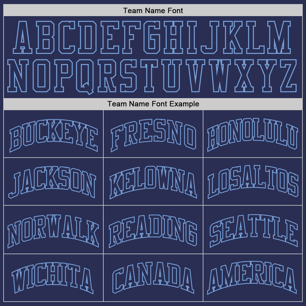 Custom Navy Navy-Light Blue Authentic Throwback Basketball Jersey