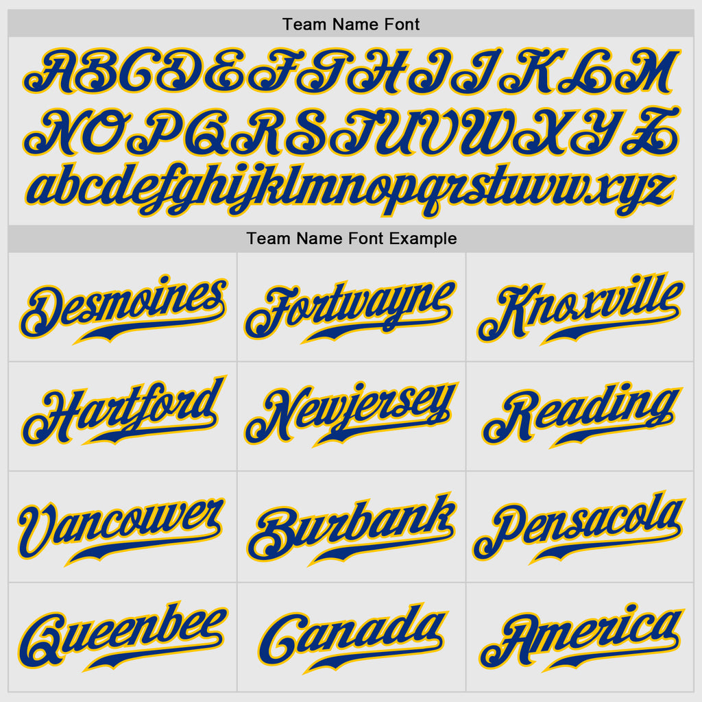 Custom White Royal Pinstripe Royal-Gold Authentic Raglan Sleeves Baseball Jersey